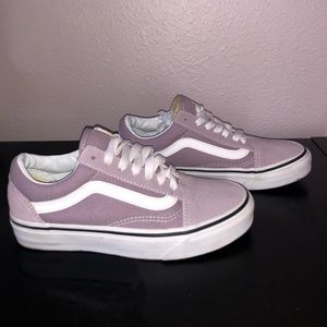 Lilac Low Top Vans